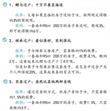 房产过户给儿子最简单的方法
