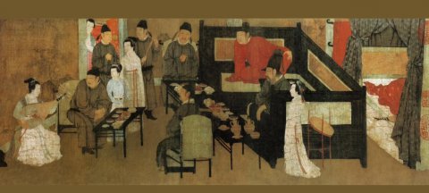古时及时行乐图