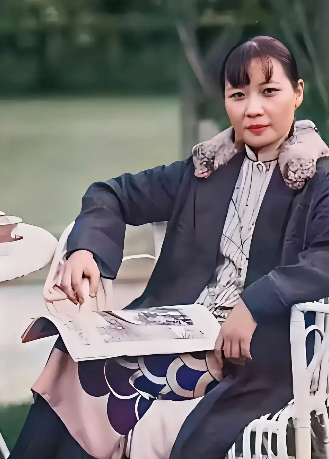 宋美龄年轻时照片