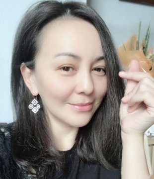 王琳卸妆后的照片