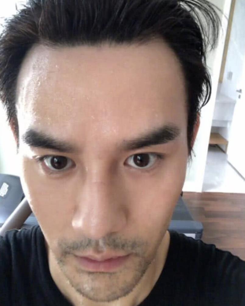 王凯卸妆后的照片