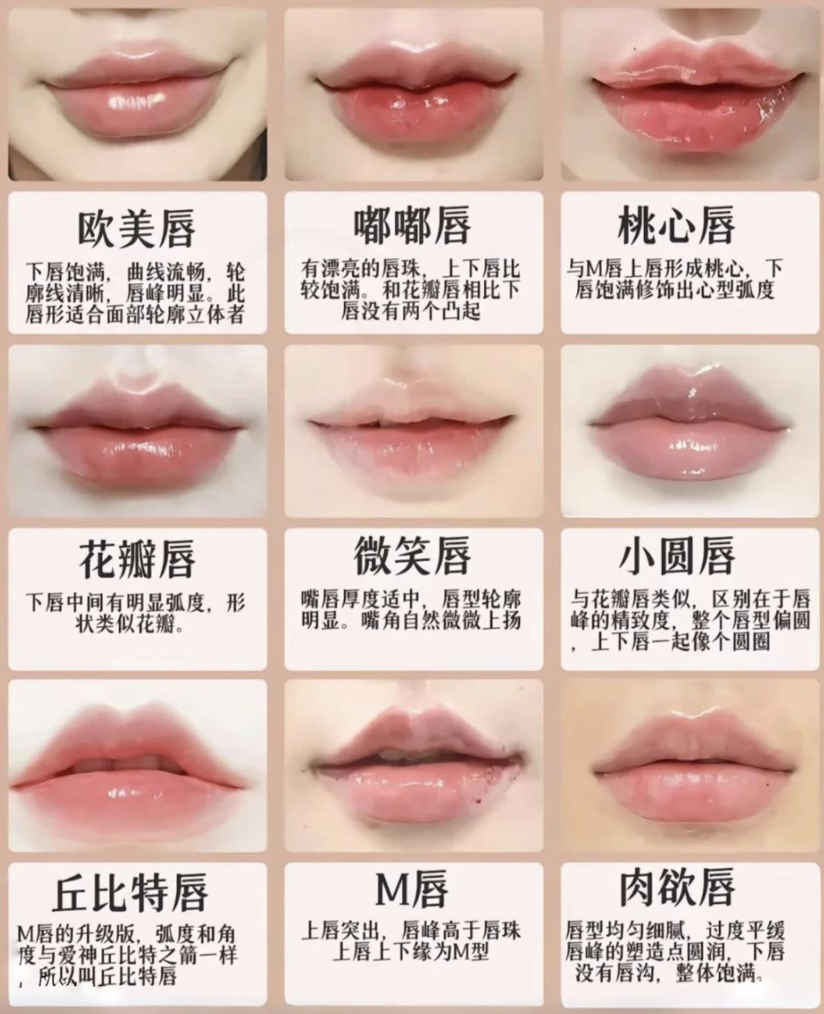 最好看的十大唇形