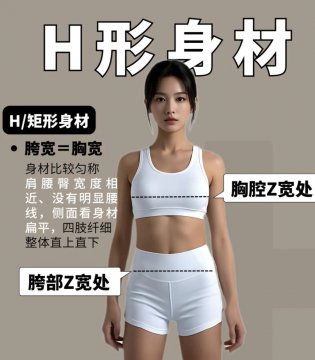 h身材是什么样的
