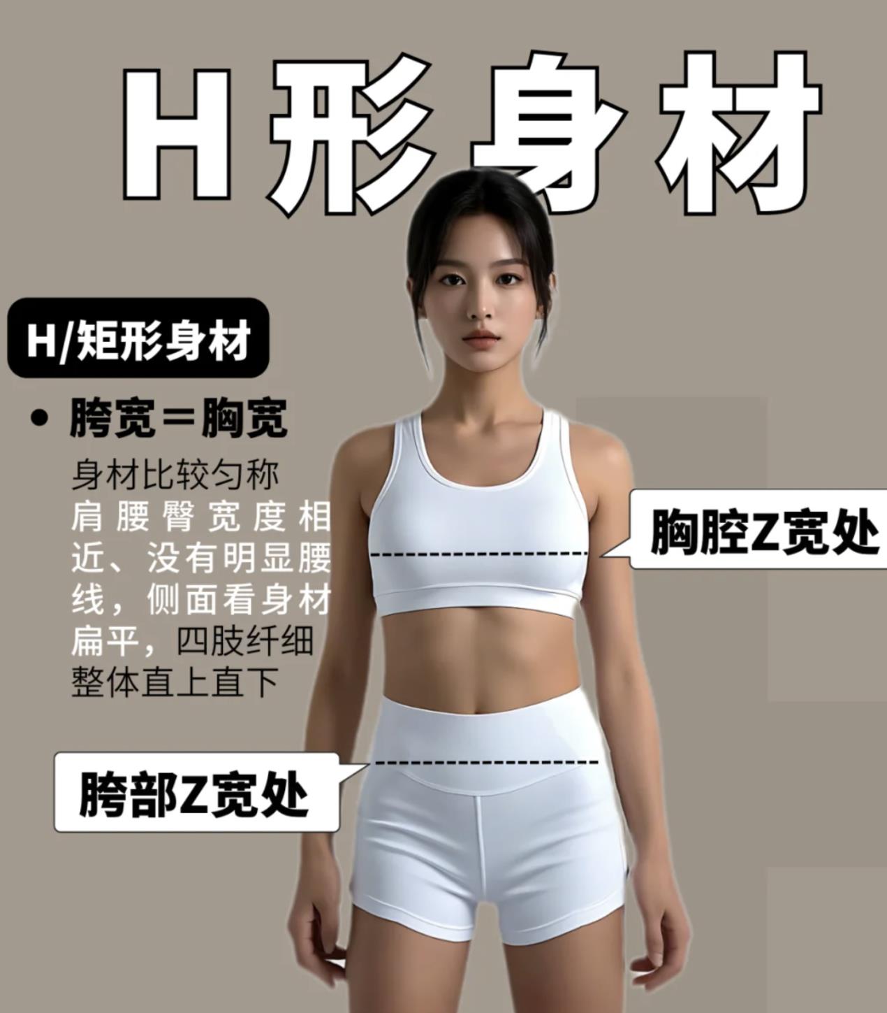 h身材是什么样的