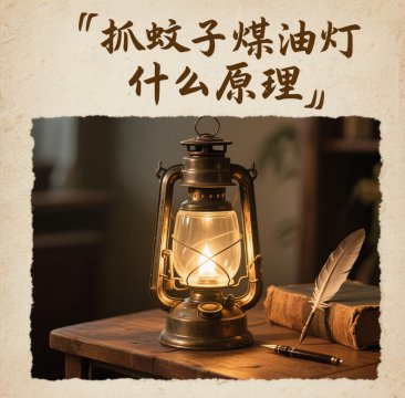 抓蚊子煤油灯什么原理