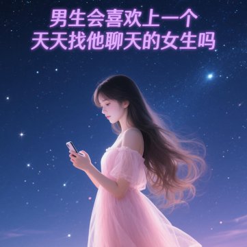 男生会喜欢上一个天天找他聊天的女生吗