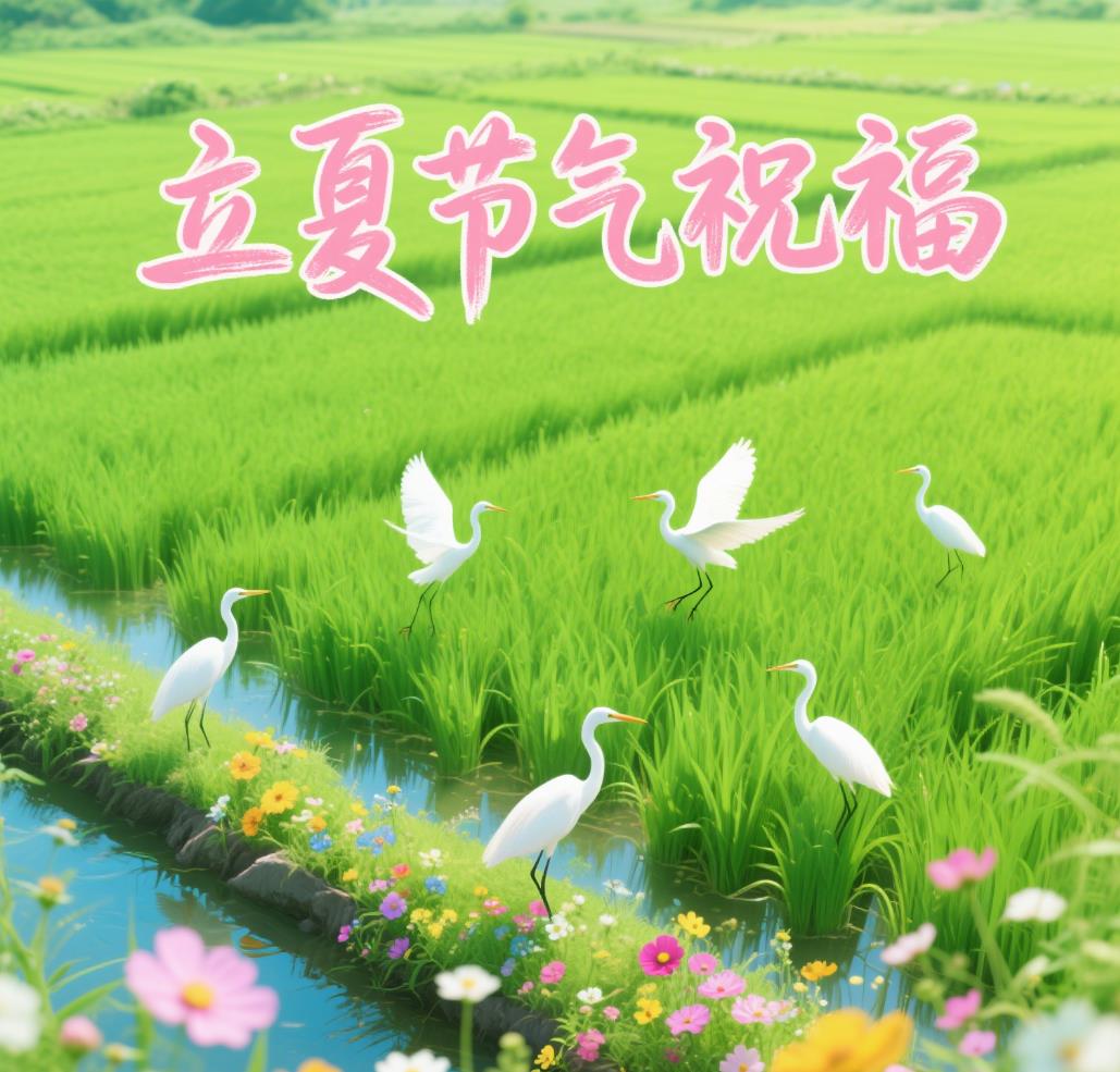 立夏节气祝福图片