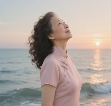 50岁淡雅头像