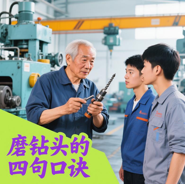 磨钻头的四句口诀