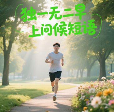 独一无二早上问候短语