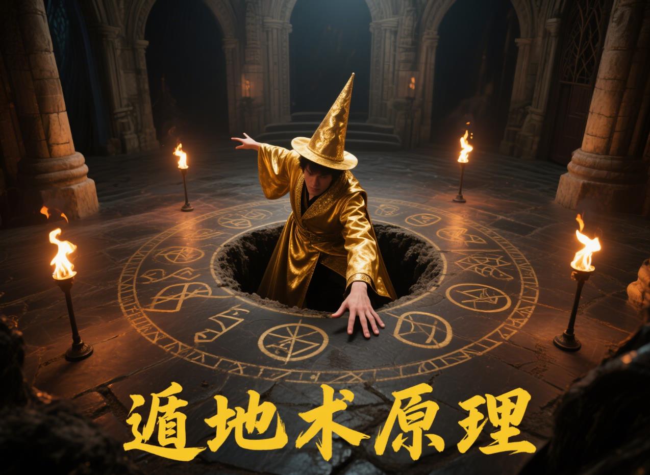揭秘遁地术原理很简单一看就懂