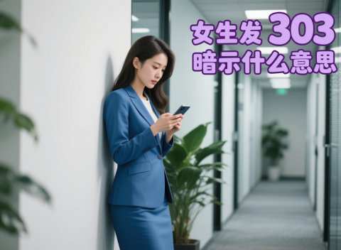 女生发303暗示什么意思