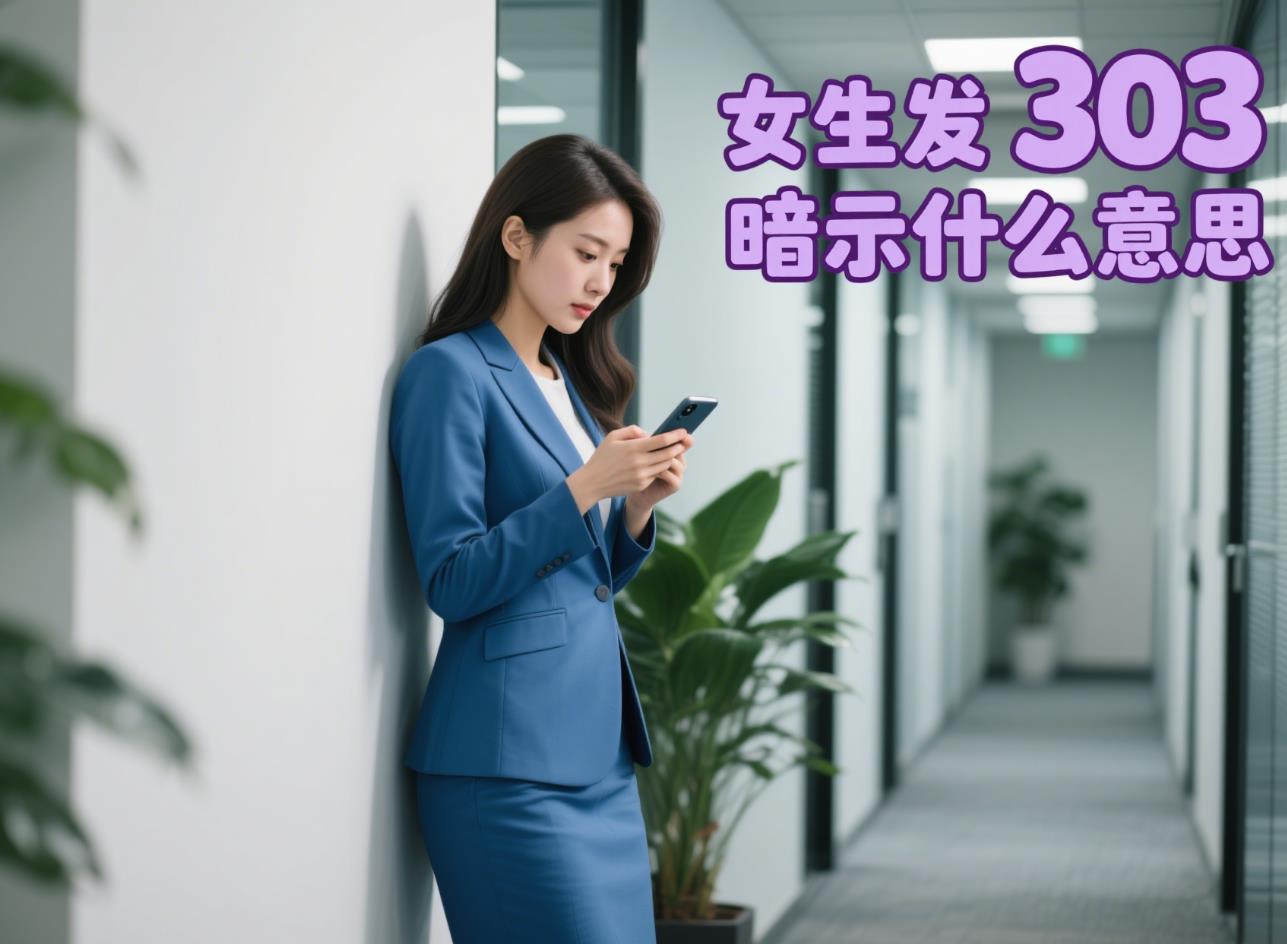 女生发303暗示什么意思