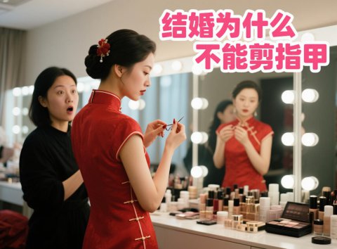 结婚为什么不能剪指甲