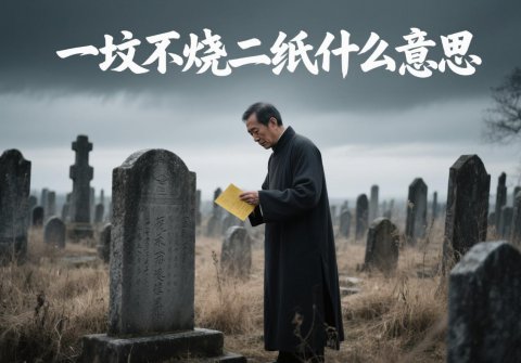 一坟不烧二纸什么意思