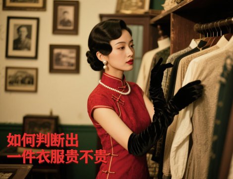 如何判断出一件衣服贵不贵