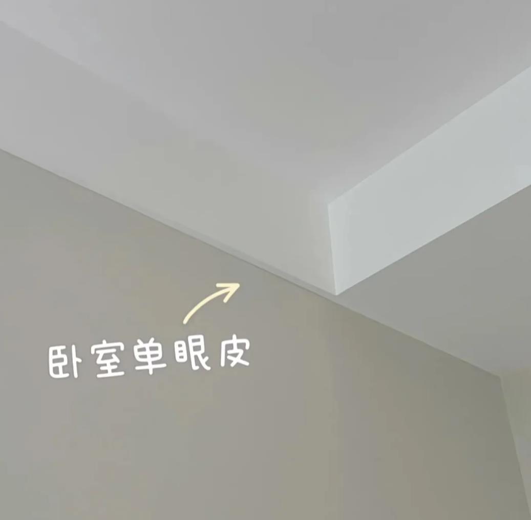 吊顶单眼皮和双眼皮对比效果图