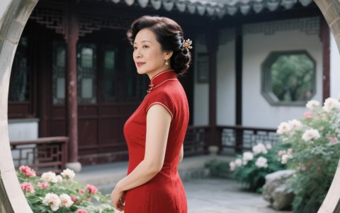 形容女人漂亮的诗句