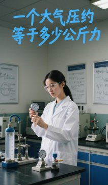 一个大气压约等于多少公斤力