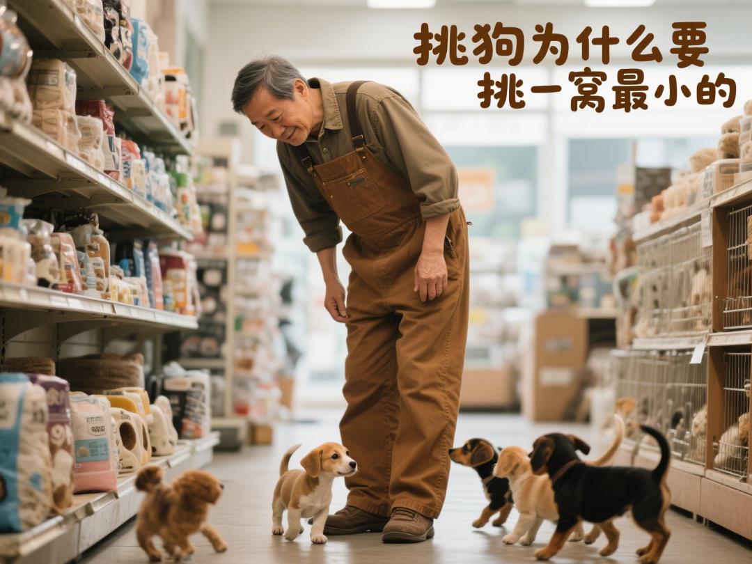 挑狗为什么要挑一窝最小的