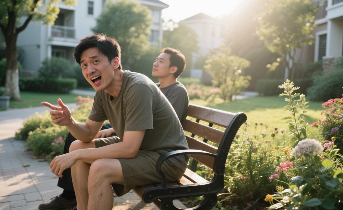 一个男的经常在背后说别人坏话原因