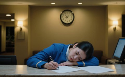 做过酒店前台的感受