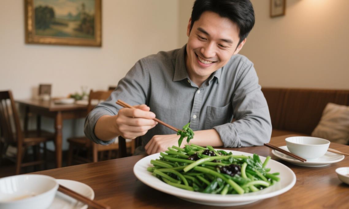 空心菜不变黑的做法