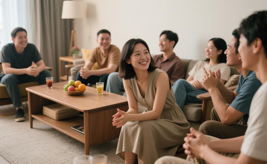 女性怎样才能插入对方话题