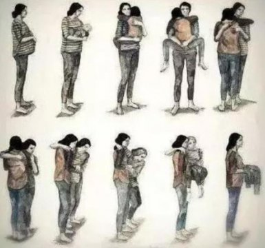34张图片看女人一生