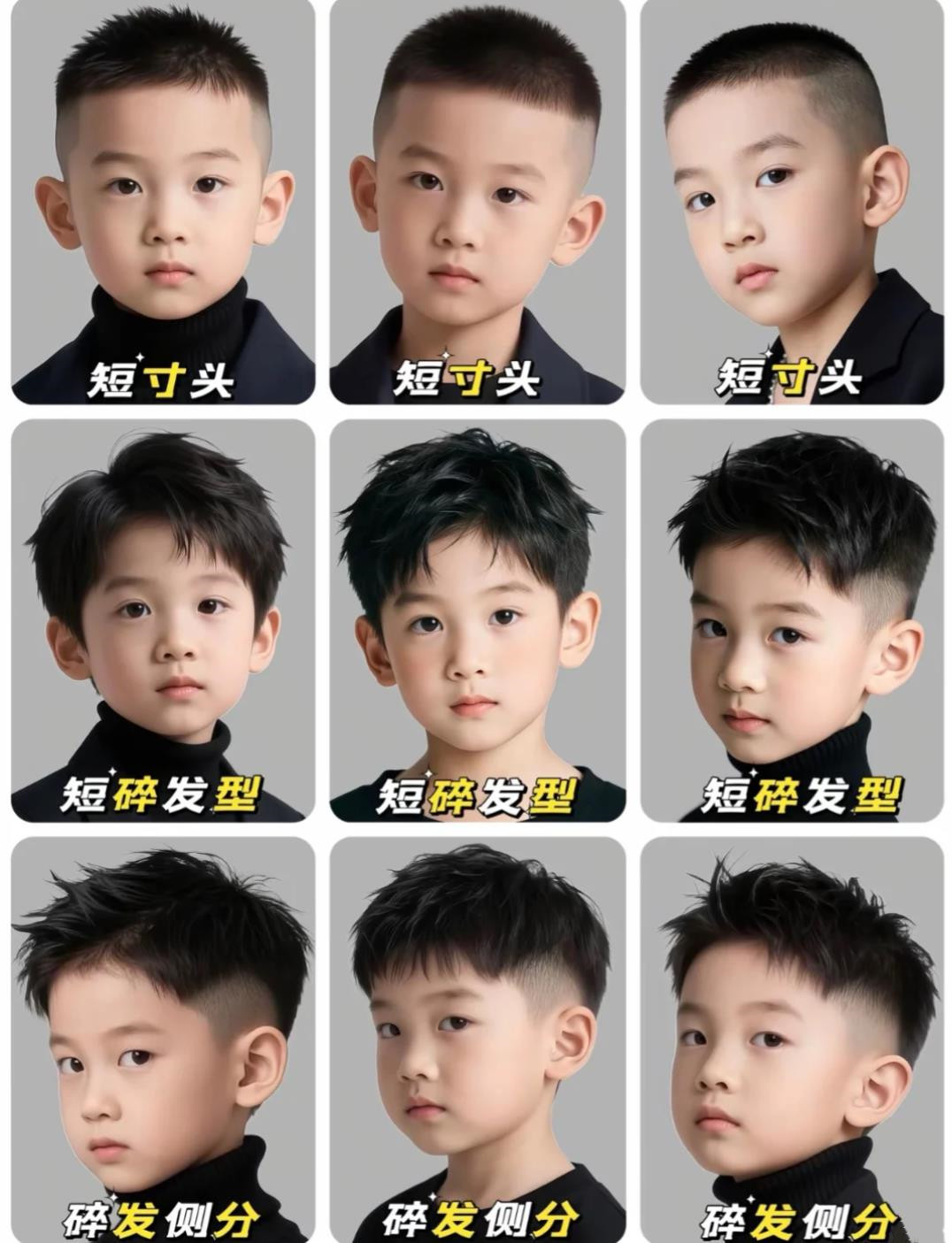 给男孩理小平头阳光又清爽