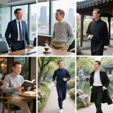 40岁一50岁男士最新发型