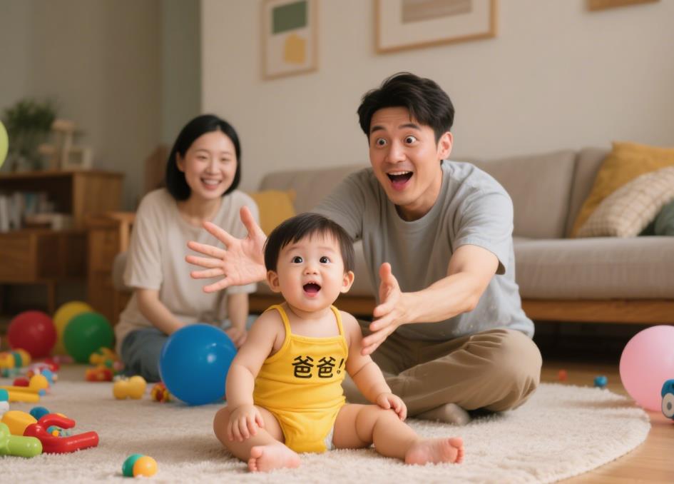 为什么小孩先叫爸爸