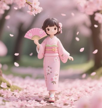 手办图片100张女