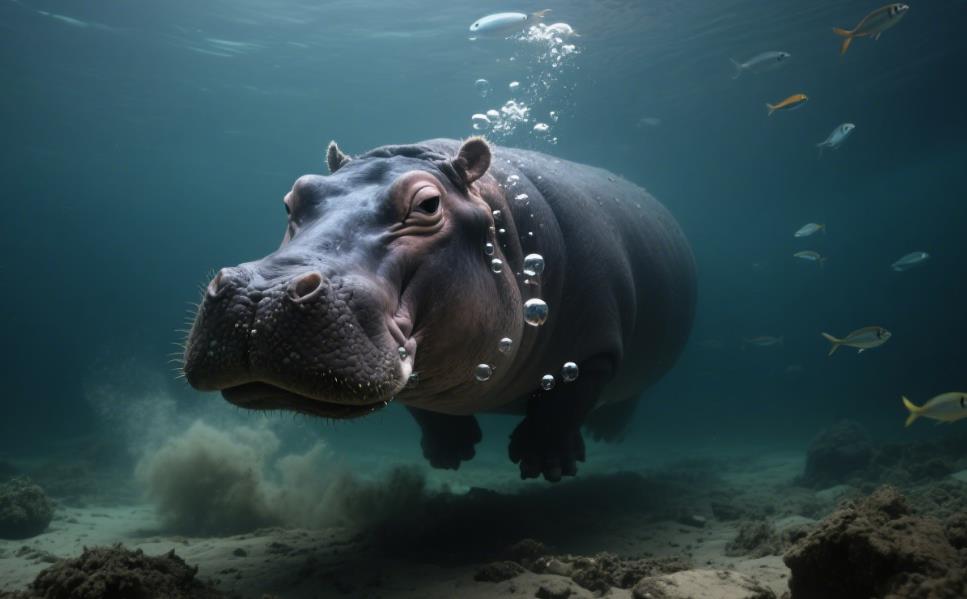 河马在水下能闭气多长时间