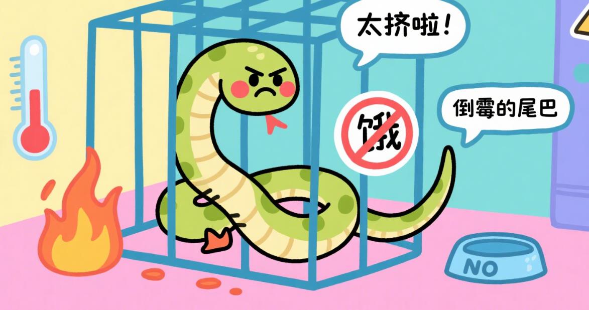 蛇自己吞自己是什么原因