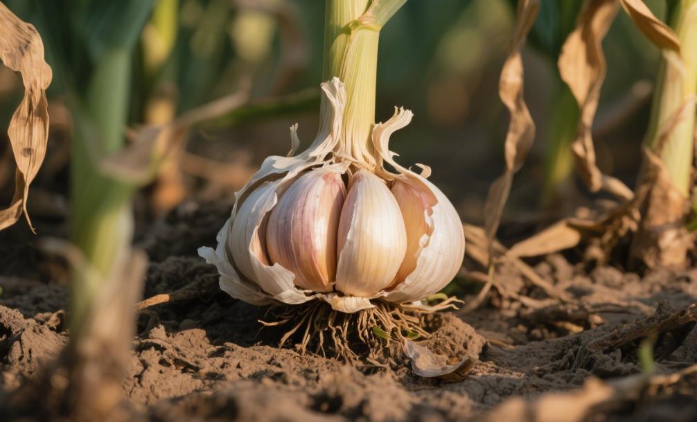 大蒜只长皮不长蒜是什么原因