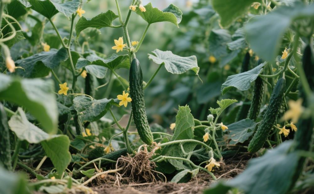 黄瓜不长高就开花了怎么办