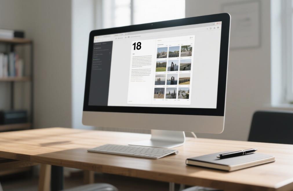 插入18张图片的模板