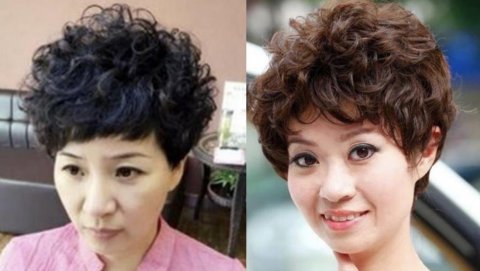 60岁女性烫什么发型好看？