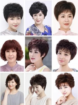 50-60岁最佳发型照片