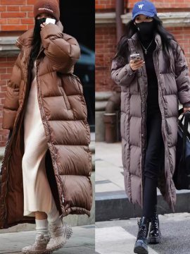 长款羽绒服怎么搭配好看