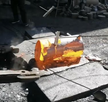 锻造过程中掉落的渣渣还能用吗