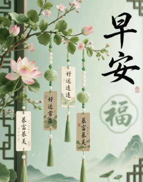 早安祝福精美图片有哪些